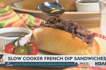Mr. Food: Slow Cooker French Dip Sandwiches (7/23)