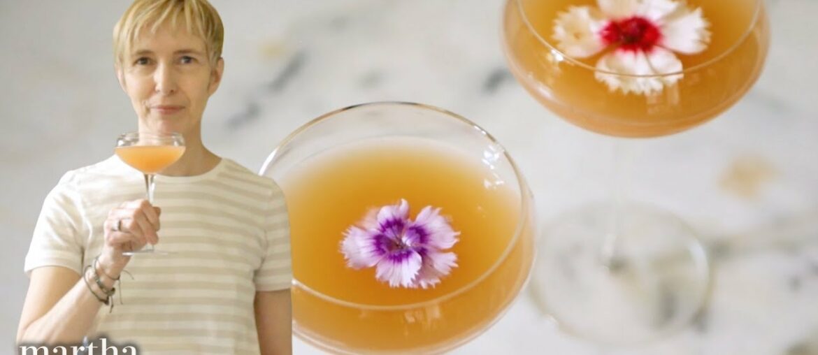 REFRESHING Lillet Rose Summer Cocktail Recipe with Victoria Spencer | Homeschool | Everyday Food
