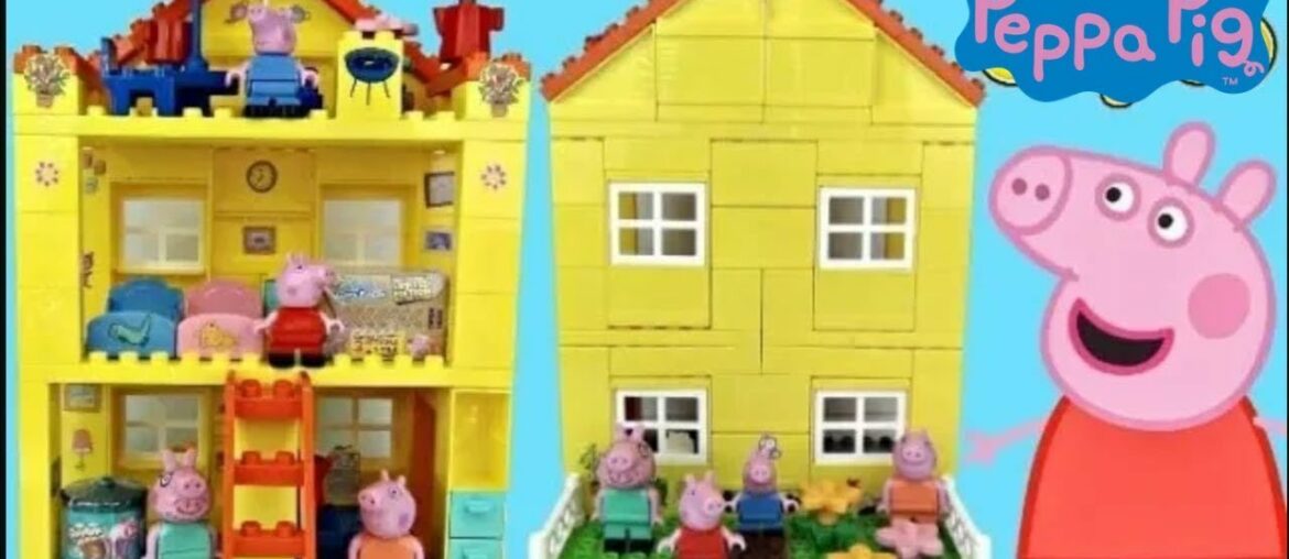 Peppa Pig's Family House Duplo Construction Building Blocks Peppa Pig's Family House Duplo Construction Building Blocks