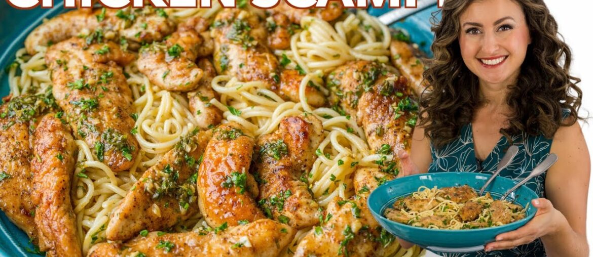 Easy CHICKEN SCAMPI Recipe Easy CHICKEN SCAMPI Recipe