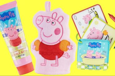 Pig Bubble Bath Soap, Mitt & Crayons