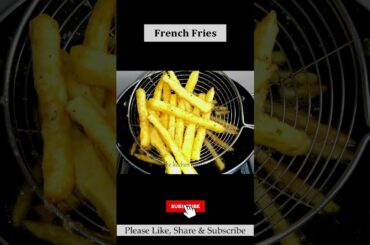 French Fries | Crispy French Fries Recipe #shorts #youtubeshorts #trending #frenchfries