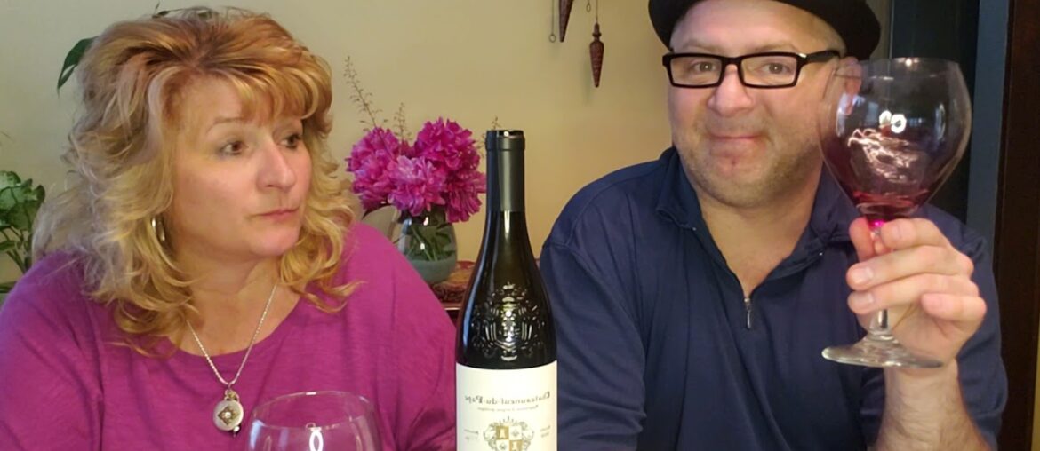 Bonjour from France with a Chateauneuf du Pape