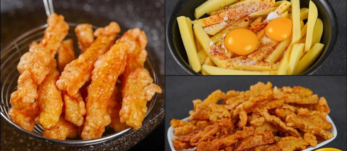 CRISPY FRIES RECIPE | NEW FRENCH FRIES RECIPE | EGG FRENCH FRIES | ALOO FRIES | N'Oven CRISPY FRIES RECIPE | NEW FRENCH FRIES RECIPE | EGG FRENCH FRIES | ALOO FRIES | N'Oven