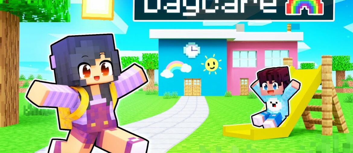 Opening Our New DAYCARE In Minecraft!