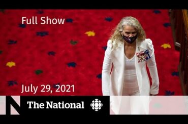 CBC News: The National | Julie Payette, Catholic Church allegations, Olympic athletes' mental health