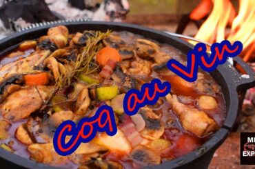 Coq au Vin - Chicken Braised with Bacon, Mushrooms & Red Wine