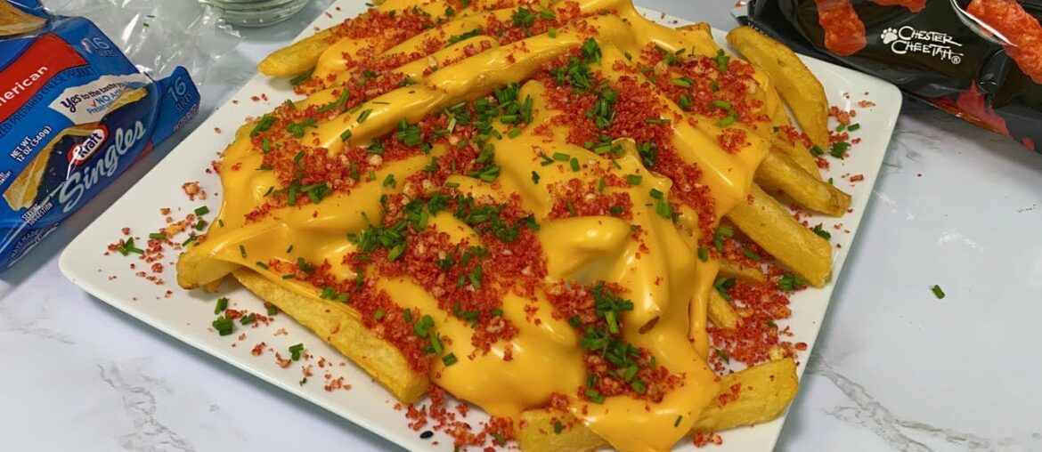 Flamin' Hot Cheetos Loaded Fries Flamin' Hot Cheetos Loaded Fries
