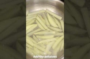 Try it !! Perfect Crispy French Fries / French fries recipe in Tamil / #Shorts