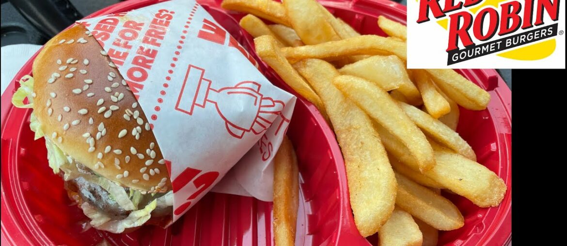 Red Robin: Scorpion Gourmet Burger & French Fries Review