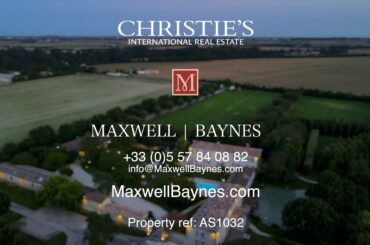 Beautiful property with 5 hectares of estate for sale near La Rochelle, France.Maxwell-Baynes AS1032
