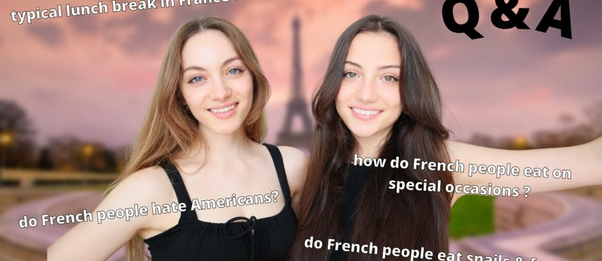 Answering questions about France // Q&A on French food and French culture! | Edukale Answering questions about France // Q&A on French food and French culture! | Edukale