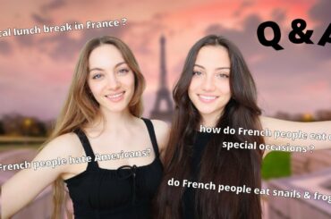 Answering questions about France // Q&A on French food and French culture! | Edukale