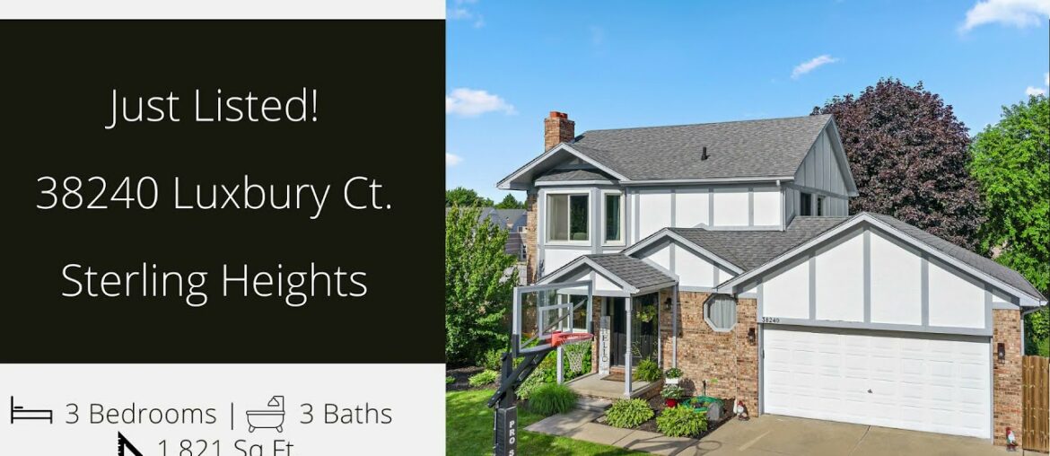 For Sale: 38240 Luxbury Court | Sterling Heights | Christina Gennari |248.550.4788 For Sale: 38240 Luxbury Court | Sterling Heights | Christina Gennari |248.550.4788