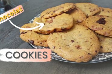 la MEILLEURE recette de COOKIES MOELLEUX 2 chocolats| FrenchGourmet