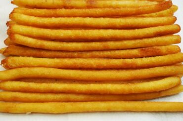 Crispy French Fries | Crispy Potato Sticks | Easy Potato Snack Recipe