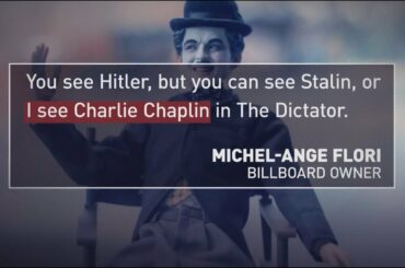 Hitler, Stalin, Chaplin?Macron sues the owner of the billboard that depicted the President as Hitler
