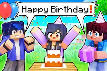 It's Aphmau's BIRTHDAY In Minecraft!