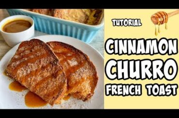 Churro French Toast recipe tutorial #Shorts