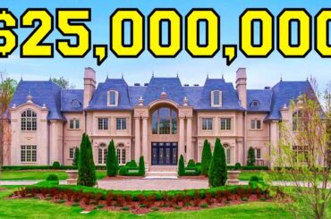 Chateau De La Roche I  French Style Mega Mansion in New Jersey
