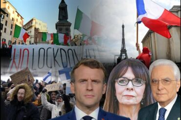 Coronavirus: Thousands protest against restrictions across Europe