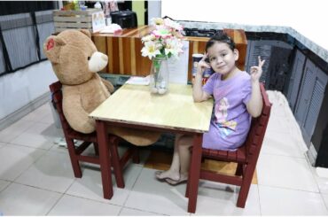 PRETEND DINING IN PARIS @ LAPETITE CAFE EATING NOODLES IN THE KITCHEN | All About Siarra