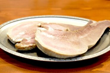 Japanese Food.VEAL TONGUE DISH. Japanese French cuisine.