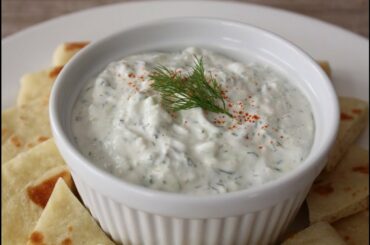 Tzatziki Sauce - How to Make Tzatziki - Greek Garlic Yogurt Sauce
