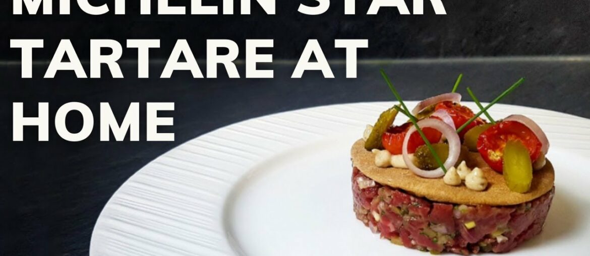 How to make BEEF STEAK TARTARE at home (Fine Dining Recipe) How to make BEEF STEAK TARTARE at home (Fine Dining Recipe)