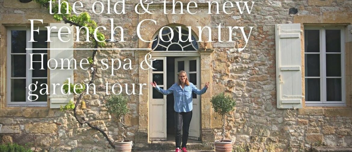French Country House & Garden tour in Southwestern France