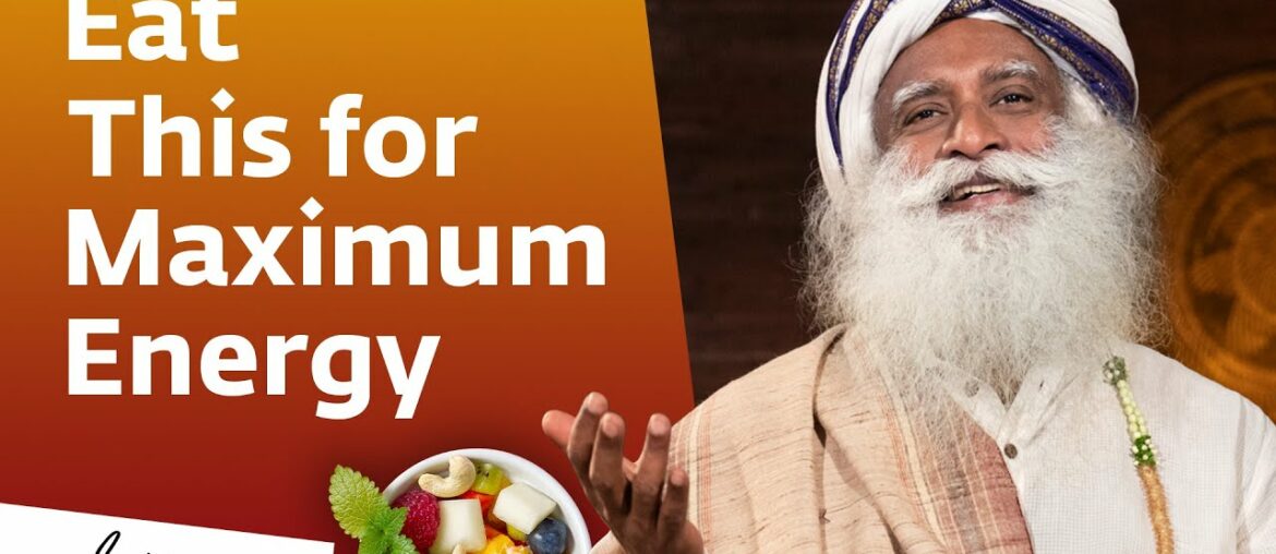 Eat This for Maximum Energy Eat This for Maximum Energy