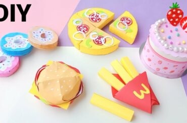how to make bakery set / DIY Cute Bakery Set / homemade bakery set without cardboard/ diy paper toy