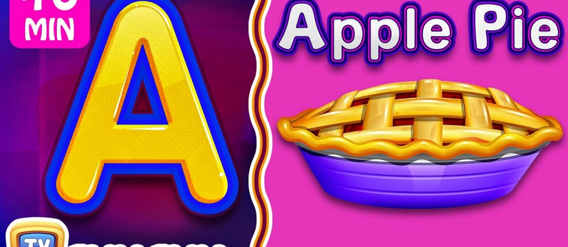 Food Alphabets ABC Phonics Song & Many More Nursery Rhymes & Kids Songs | ChuChu TV