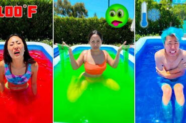 Last To Leave The ONE Color POOL Challenge Wins!!