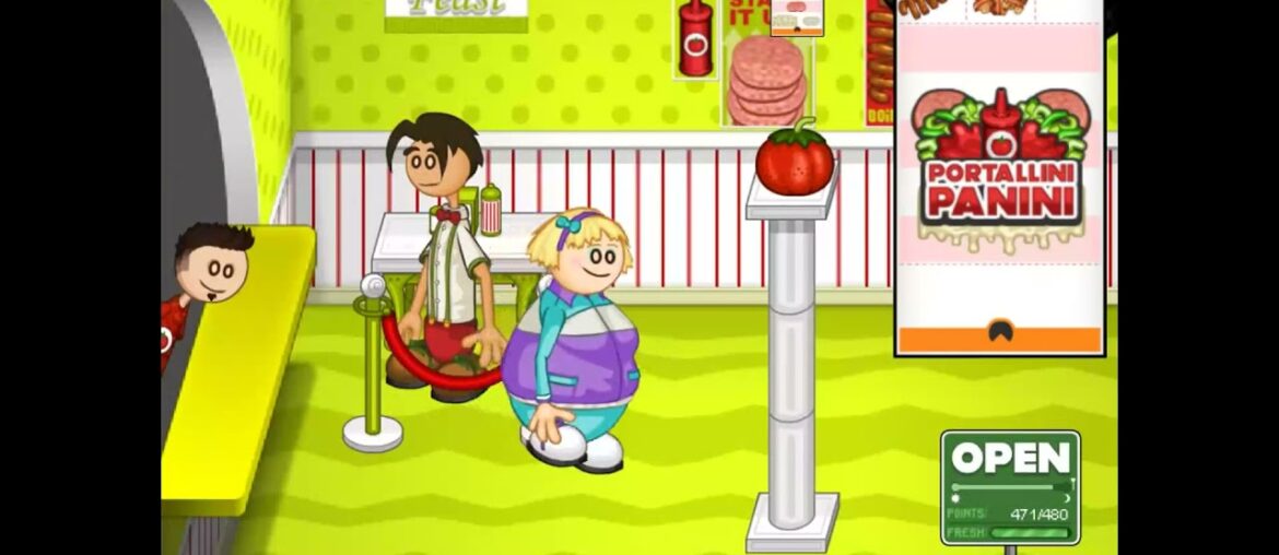 Papa's Cheeseria Y8 Browser Gameplay Walkthrough Part 22: Portallini Panini | ClickAGame Papa's Cheeseria Y8 Browser Gameplay Walkthrough Part 22: Portallini Panini | ClickAGame