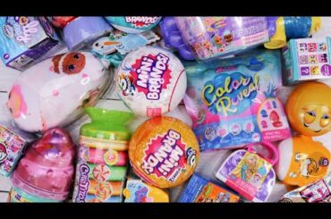 20+ Toy Surprises Unboxing with Barbie Doll Color Reveal, 5 Mini Brand, Frozen 2 & More!