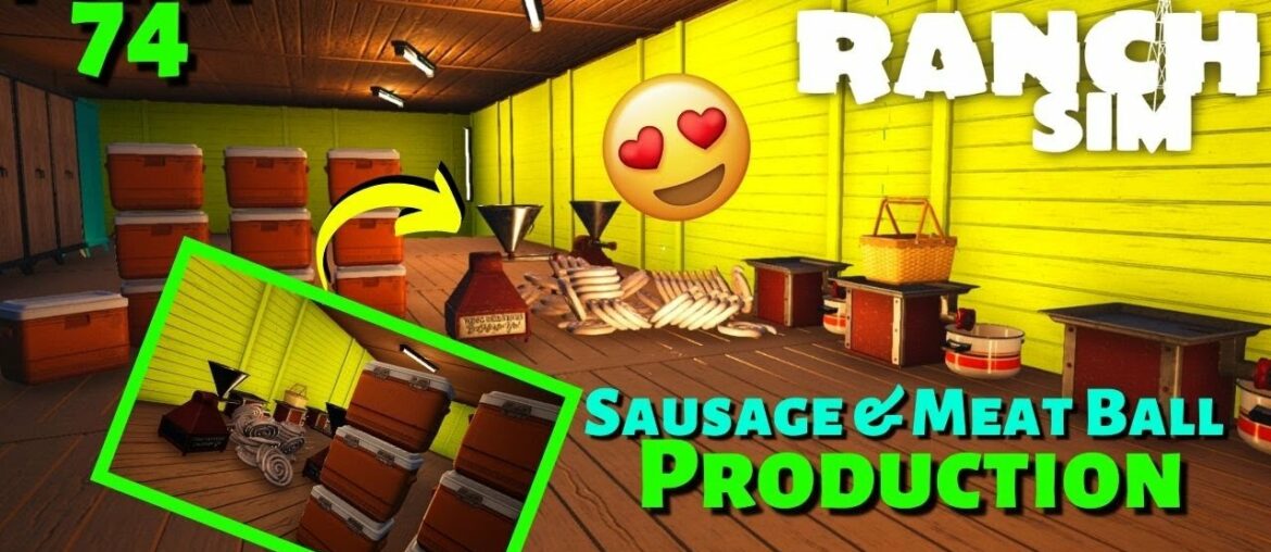 Full Production Sausage & Meat Ball – Ranch Simulator – PART 74 (HINDI) 2021 Full Production Sausage & Meat Ball - Ranch Simulator - PART 74 (HINDI) 2021