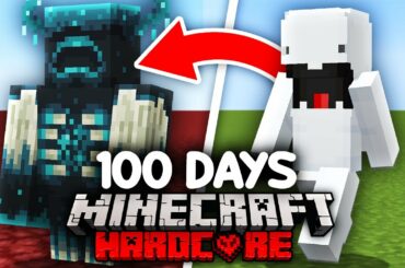 I Survived 100 Days as a SHAPESHIFTER in Minecraft...