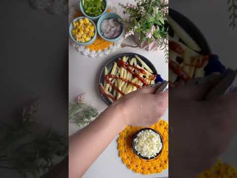 French Fries Pizza | Indian Recipe | Home Unique Recipies | French Fries Pizza | Indian Recipe | Home Unique Recipies |
