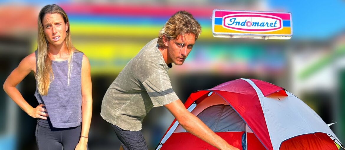 EATING AT INDOMART for 24 Hours Challenge EATING AT INDOMART for 24 Hours Challenge