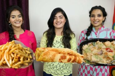 Paneer Tikka, French Fries, Kathi Roll, Soya Tandoori Chap etc. Food Challenge | Food Challenge