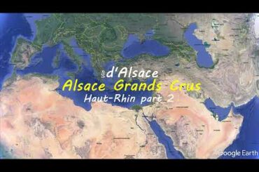 Alsace Grand Cru Haut Rhin 2 | French wine map | Wine study