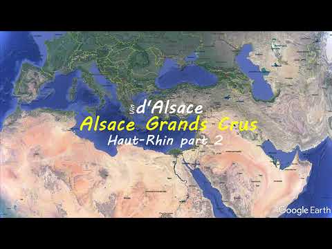 Alsace Grand Cru Haut Rhin 2 | French wine map | Wine study Alsace Grand Cru Haut Rhin 2 | French wine map | Wine study