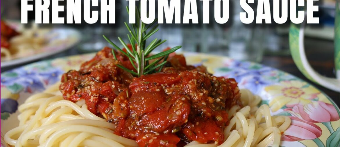 Tomato Sauce - French Grandmas Classic Recipe in 11 Minutes