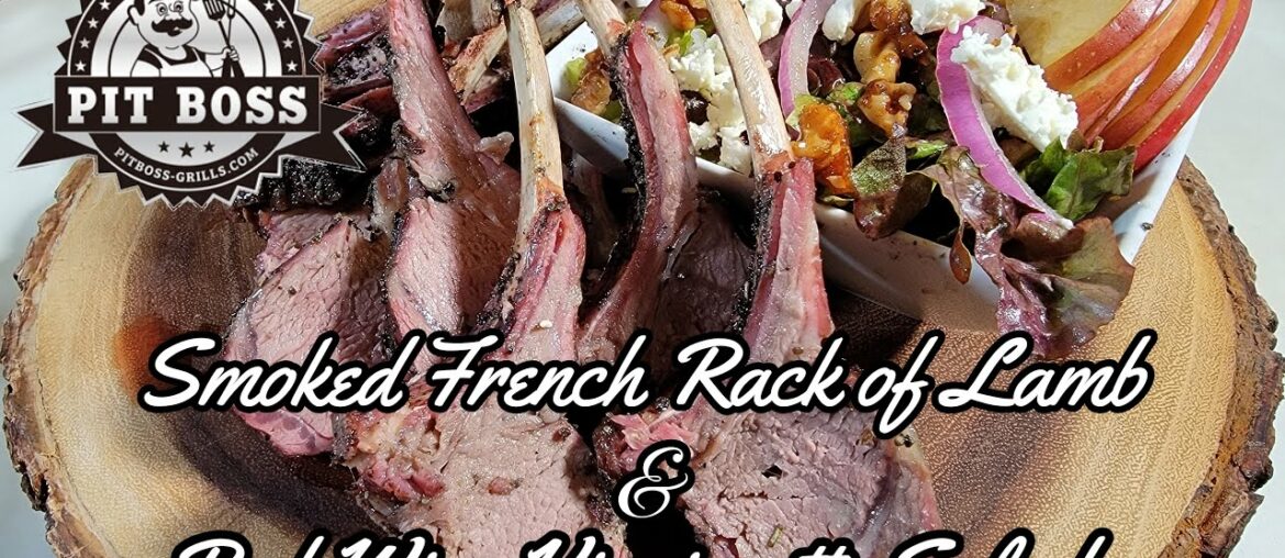 Smoked French Rack of Lamb | Red Wine Vinaigrette Salad | Pit Boss Lexington 500 Smoked French Rack of Lamb | Red Wine Vinaigrette Salad | Pit Boss Lexington 500