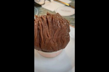 Gourmet French Pastries from Angelina Paris Millefeuille Mont Blanc and #shortd