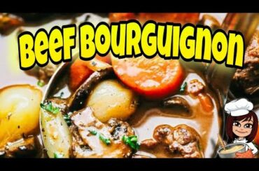BEEF BOURGUIGNON RECIPE (SPECIAL RECIPE FROM FRANCE)(COOKING VLOG)||GEMSTAR MIX VIDEOS