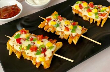 Cheesy French Fries Sticks In Kadai | New Snacks Recipe |Quick & Easy Evening Snacks, Cheese Sticks