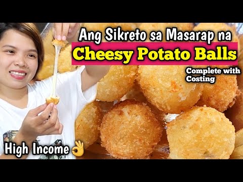 Cheesy Potato Balls PangNegosyo Recipe/Pica – Pica Complete with Costing Cheesy Potato Balls PangNegosyo Recipe/Pica - Pica Complete with Costing