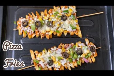 Pizza Fries | Frizza Recipe | Cheese French Fries | Pizza Fries Easy Recipe